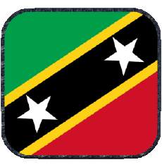 Fahnen Amerika St. Kitts und Nevis Platz 2 