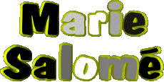 Prénoms FEMININ - France M Composé Marie Salomé 