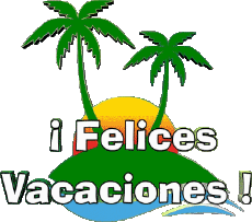 Messages Espagnol Felices Vacaciones 01 