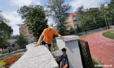 Humor -  Fun MENSCHEN Akrobatik Verschieden Fail 02 