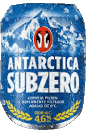 Getränke Bier Brasilien Antarctica Cerveja 