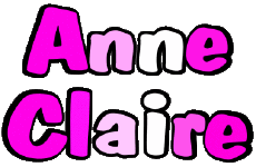 Nome FEMMINILE - Francia A Composto Anne Claire 