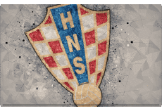 Sports Soccer National Teams - Leagues - Federation Europe Croatia 