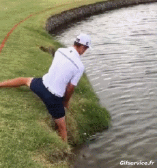 Humour - Fun Sports Golf Gamelle - Fail 