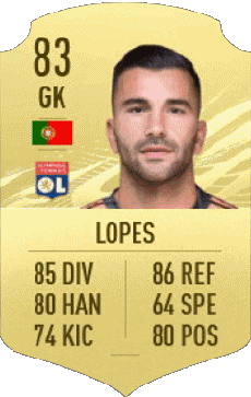 Multimedia Videogiochi F I F A - Giocatori carte Portogallo Anthony Lopes 