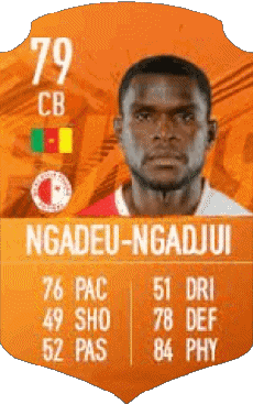 Multimedia Videospiele F I F A - Karten Spieler Kamerun Michael Ngadeu 