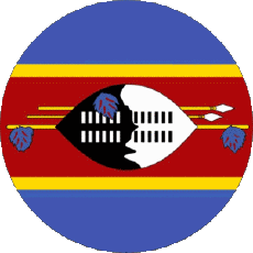 Flags Africa Eswatini Round 