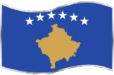 Drapeaux Europe Kosovo Rectangle 