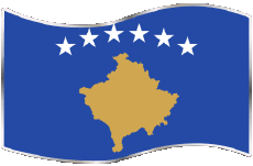 Fahnen Europa Kosovo Rechteck 