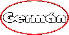 Nombre MASCULINO - España G Germán 