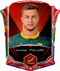 Sports Rugby - Players South Africa Team 2022 Handré Pollard 