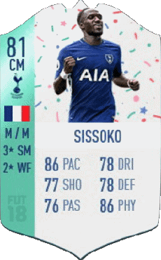 Multi Media Video Games F I F A - Card Players France Moussa Sissoko 