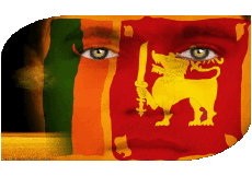 Drapeaux Asie Sri Lanka Rectangle 