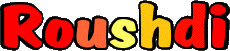 Prénoms MASCULIN - Maghreb Musulman R Roushdi 