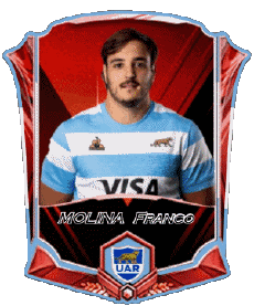 Sport Rugby - Spieler Argentinien Team 2025 MOLINA Franco 