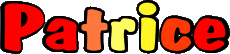 Vorname MANN - Frankreich P Patrice 