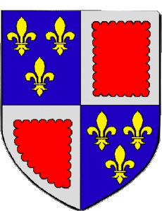 Bandiere Francia Dipartimenti - Città 18 ORVAL 