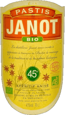 Bio-Bevande Antipasti Janot Pastis 