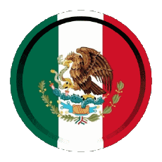 Flags America Mexico Round - Rings 