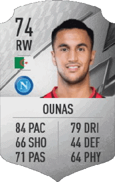 Multi Média Jeux Vidéo F I F A - Joueurs Cartes Algérie Adam Ounas 