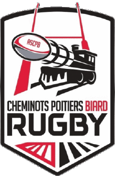 Sports Rugby Club France Logo Dept 86 AS Cheminots de Poitiers 