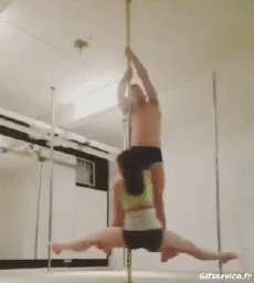 Humor - Fun GENTE Pole Dance Fun Win 