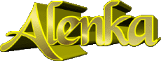 Nombre FEMENINO - Alemania A Alenka 