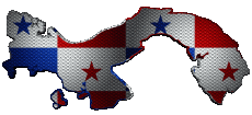 Drapeaux Amériques Panama Carte 