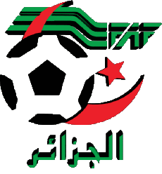 Logo-Sportivo Calcio Squadra nazionale  -  Federazione Africa Algeria Logo
