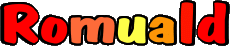 First Names MASCULINE - France R Romuald 