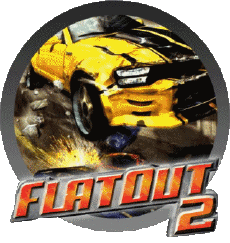 Multi Média Jeux Vidéo FlatOut Logo - Icônes 02 