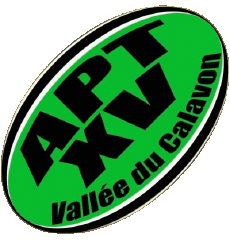 Sportivo Rugby Club Francia Logo Dept 84 Association Sportive Apt Vallee du Calavon 