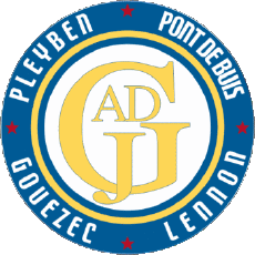 Sports FootBall Club France Logo Bretagne 29 - Finistère GJ Aulne Pleyben Douffine 