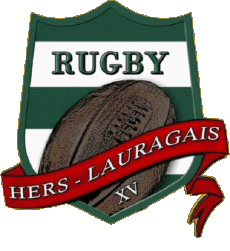 Sports Rugby Club France Logo Dept 31 Hers-Lauragais XV 