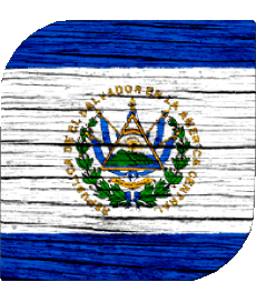 Flags America Salvador Square 