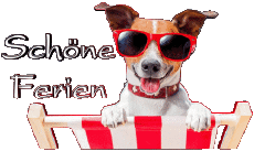 Messages German Schöne Ferien Transparent Background 03 