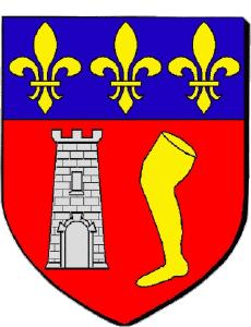 Bandiere Francia Dipartimenti - Città 82 CAUSSADE 