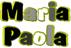 Prénoms FEMININ - Italie M Composé Maria Paola 