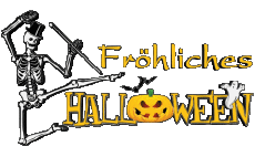 Mensajes Alemán Fröhliches Halloween 03 