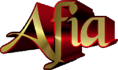 First Names FEMININE - Maghreb Muslim A Afia 