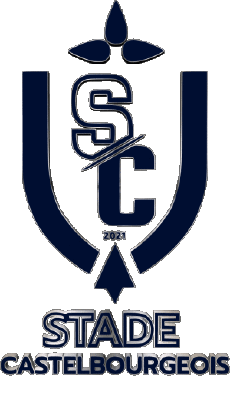 Sports FootBall Club France Logo Bretagne 35 - Ille-et-Vilaine Stade Castelbourgeois FC 