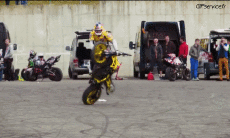 Humor -  Fun Transport Motorcycles Freestyle Fun Win 