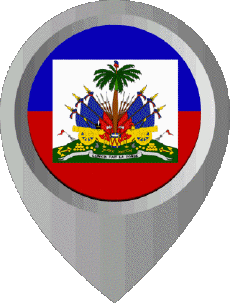 Bandiere America Haiti Perno di posizione 