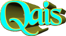 Nome MASCHIO - Maghreb Musulmano Q Qais 