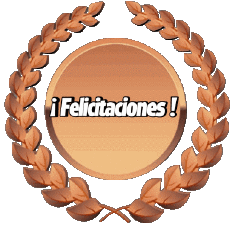 Nachrichten Spanisch Felicitaciones 12 