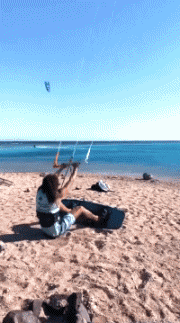 Umorismo -  Fun Sportivo Kite Surf Fail 