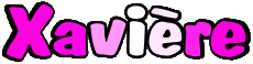 Prénoms FEMININ - France X Xavière 