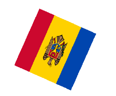 Drapeaux Europe Moldavie Sphere - Cube 