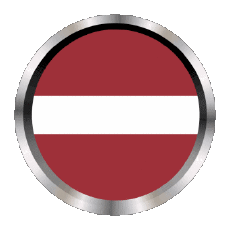 Fahnen Europa Lettland Rund - Ringe 