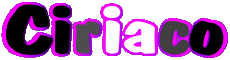 Prénoms MASCULIN - Espagne C Ciriaco 